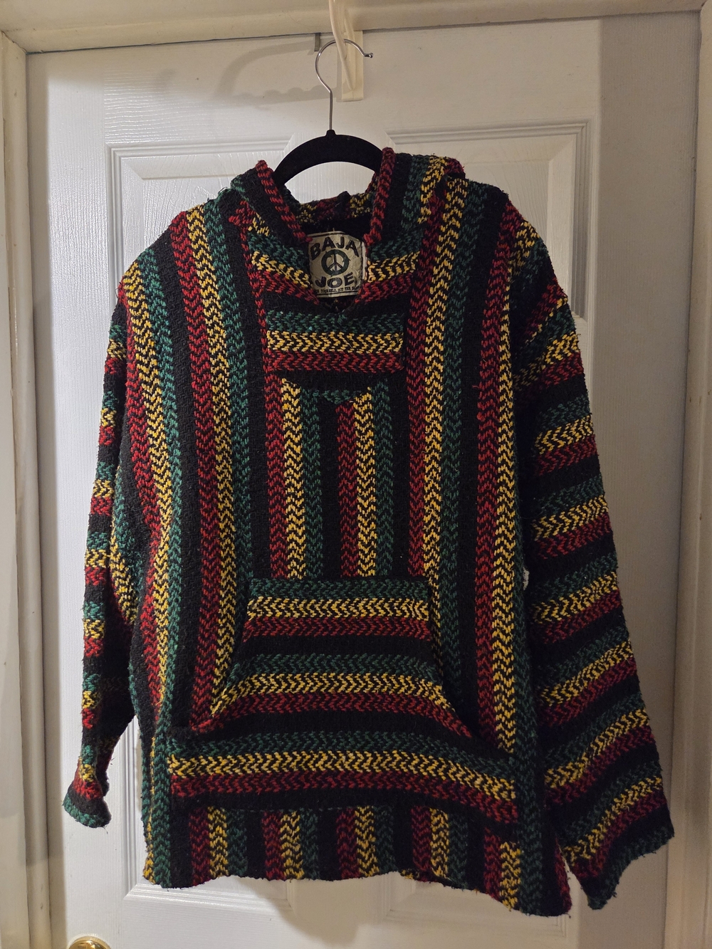 BAJA Joe Hoodie Multi Colored Stripes